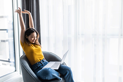 Freedom to work from anywhere